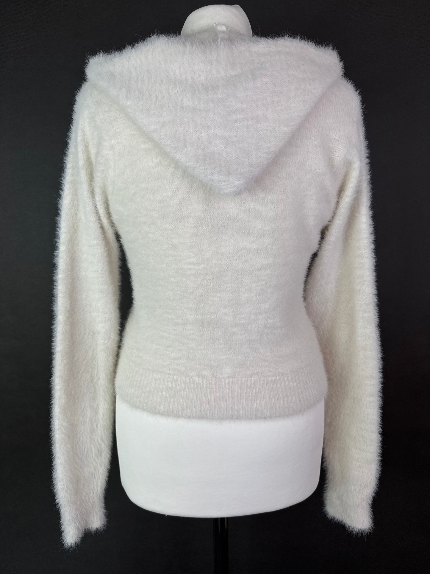 Sweter z kapturem S