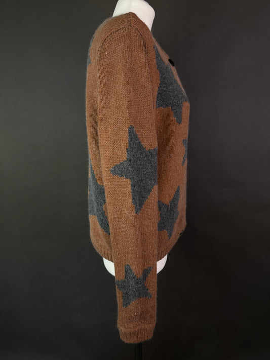Sweter z angorą M