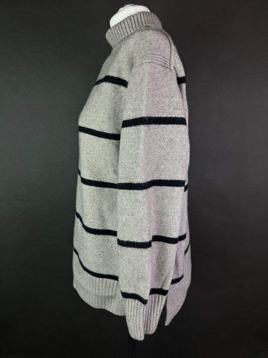 Sweter w paski S