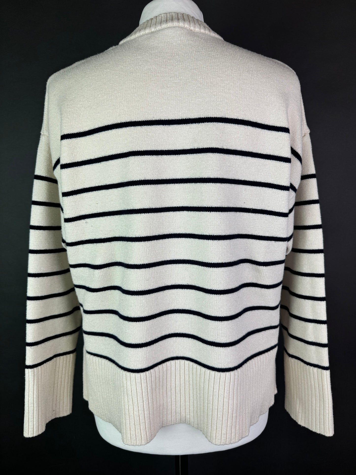 Sweter w paski S