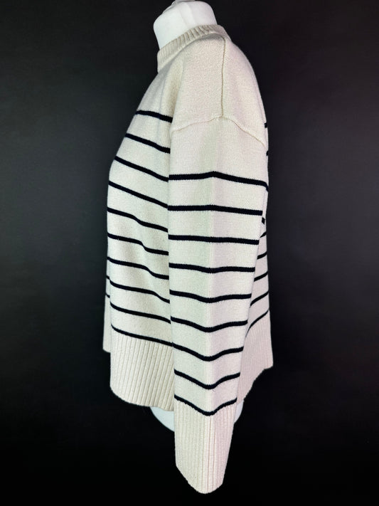 Sweter w paski S