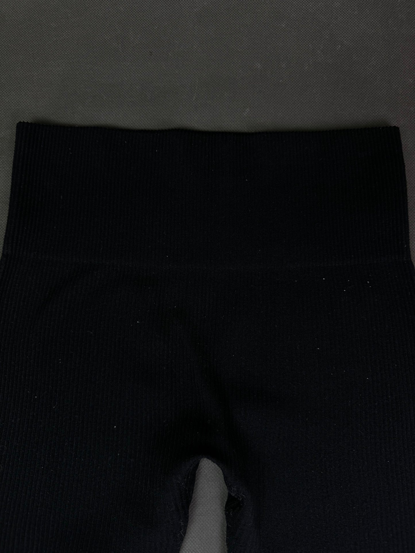 Legginsy prążkowane S