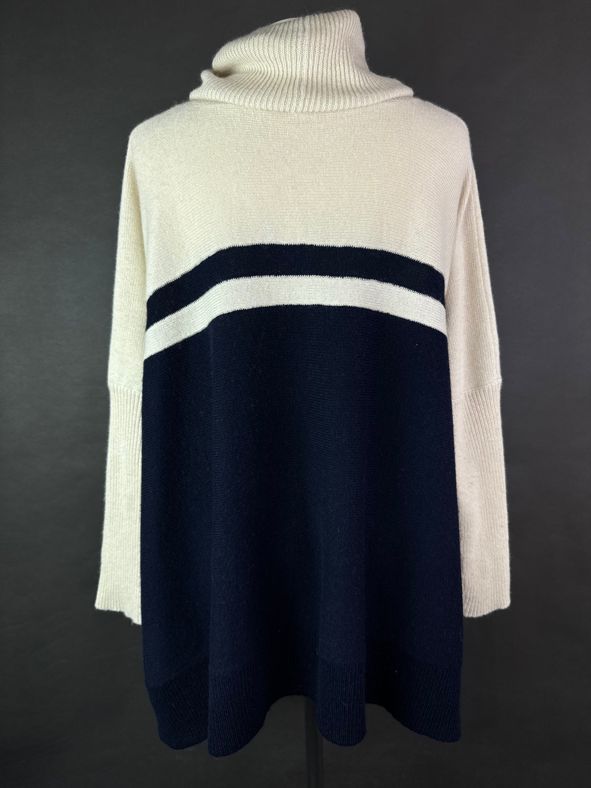Sweter z wełną i kaszmirem S