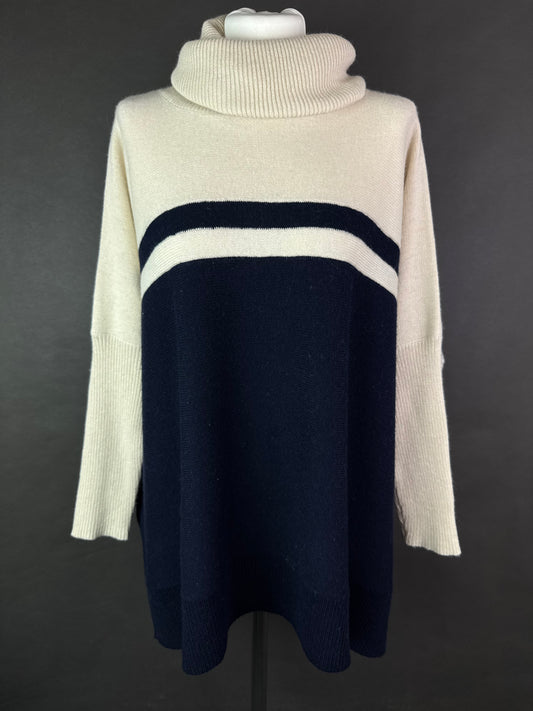 Sweter z wełną i kaszmirem S