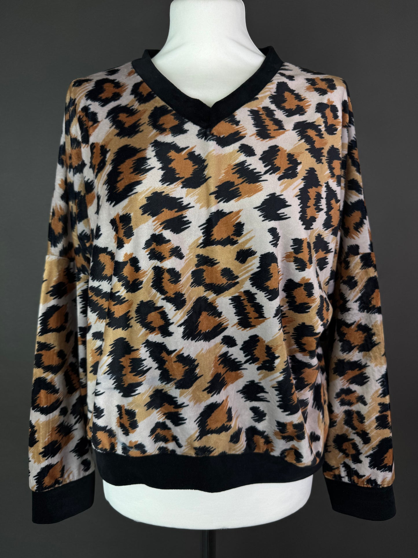 Bluza w panterkę L