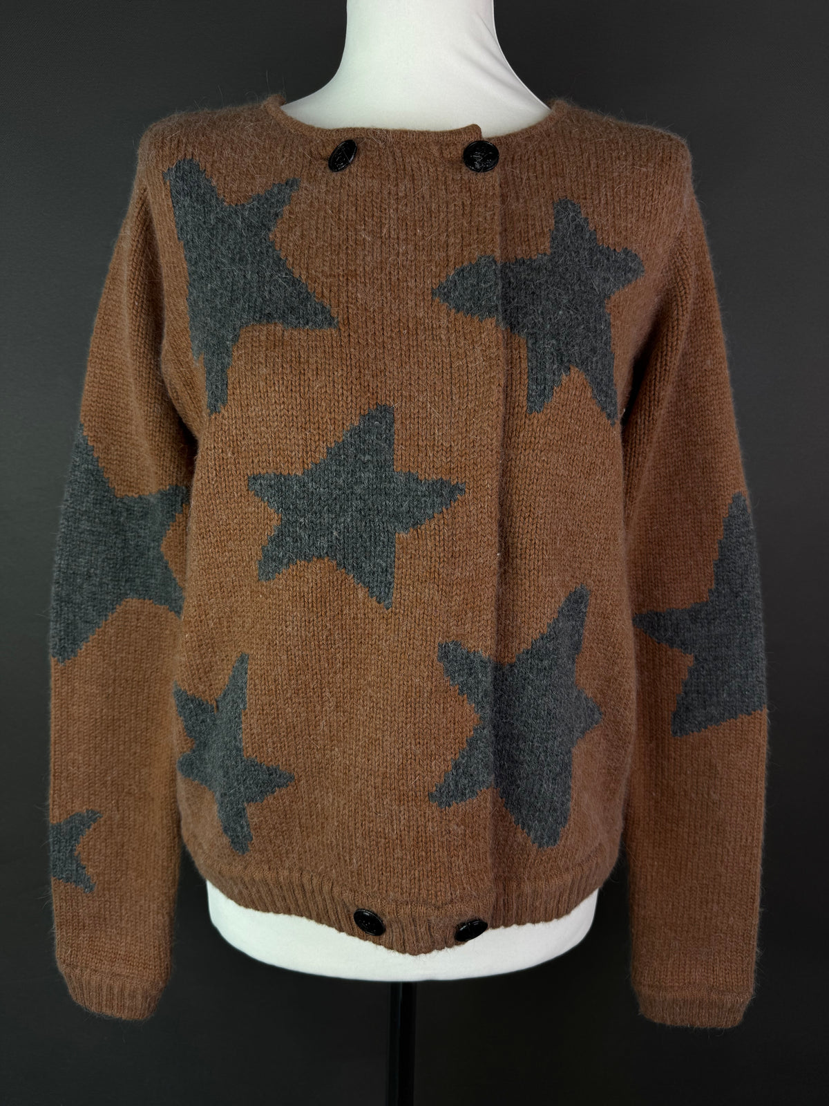 Sweter z angorą M