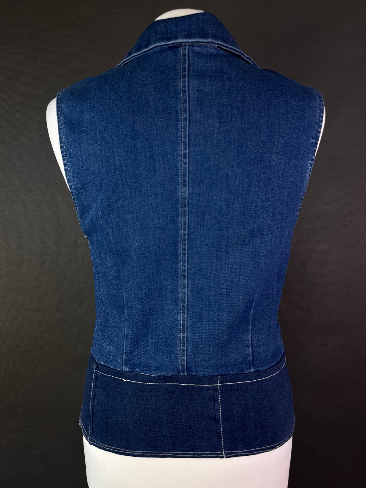 Top jeansowy L
