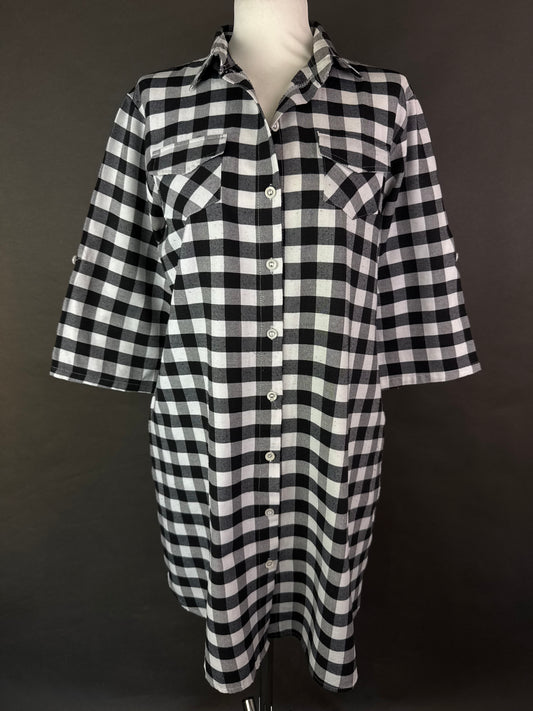 Sukienka w kratę XL/XXL