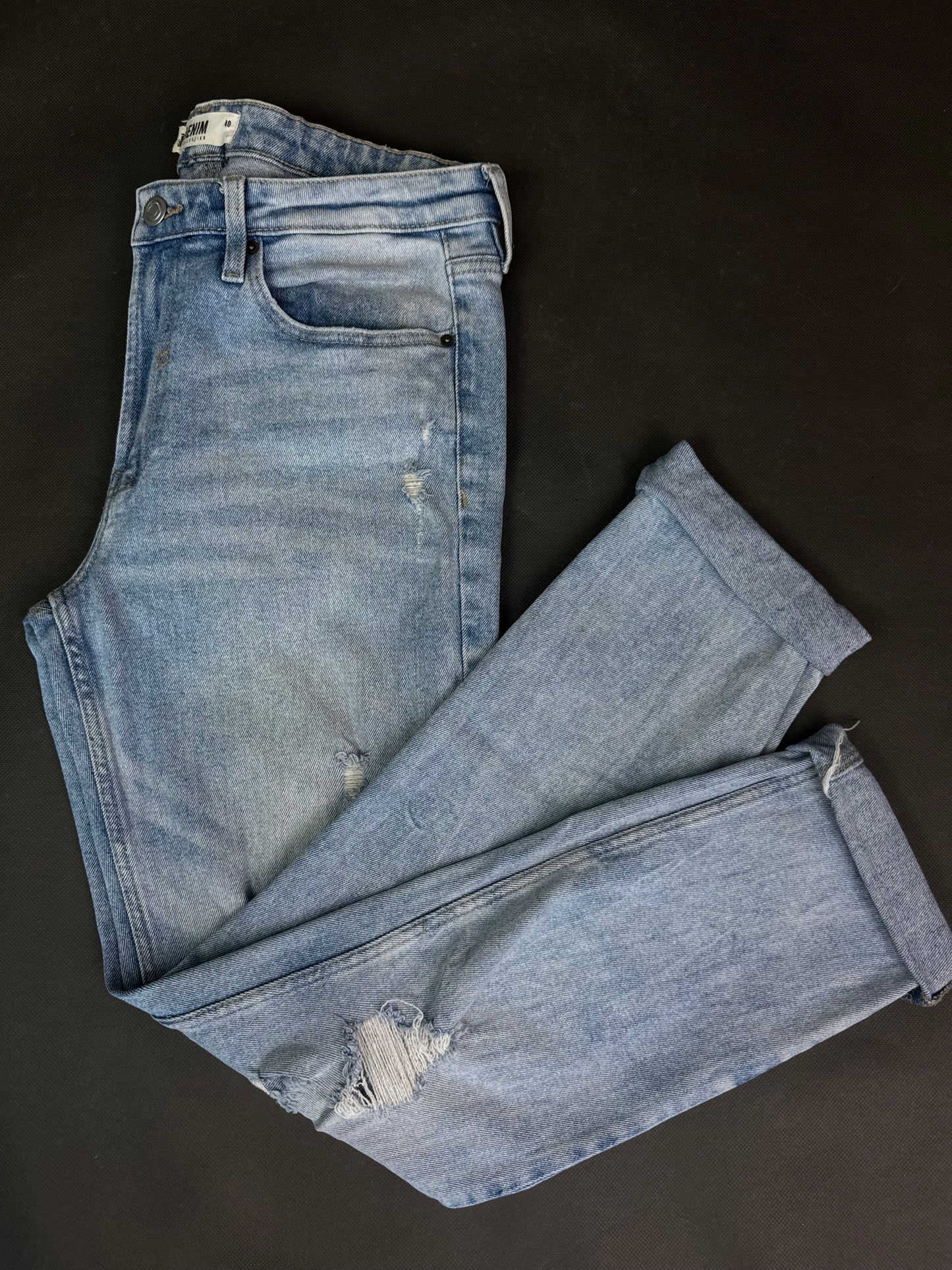 Spodnie jeansowe L