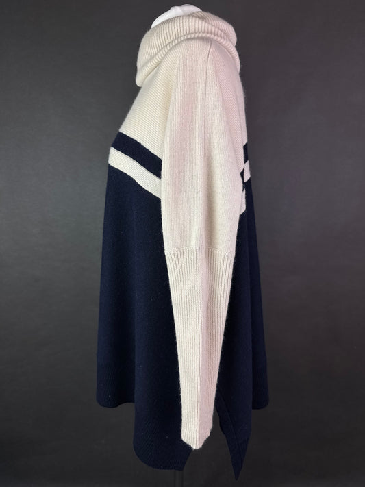 Sweter z wełną i kaszmirem S