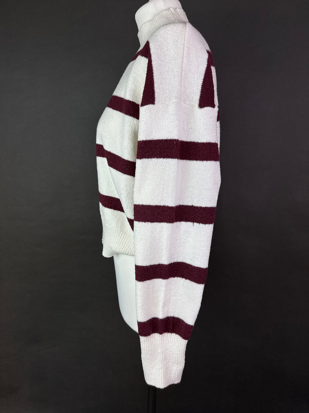 Sweter w paski M