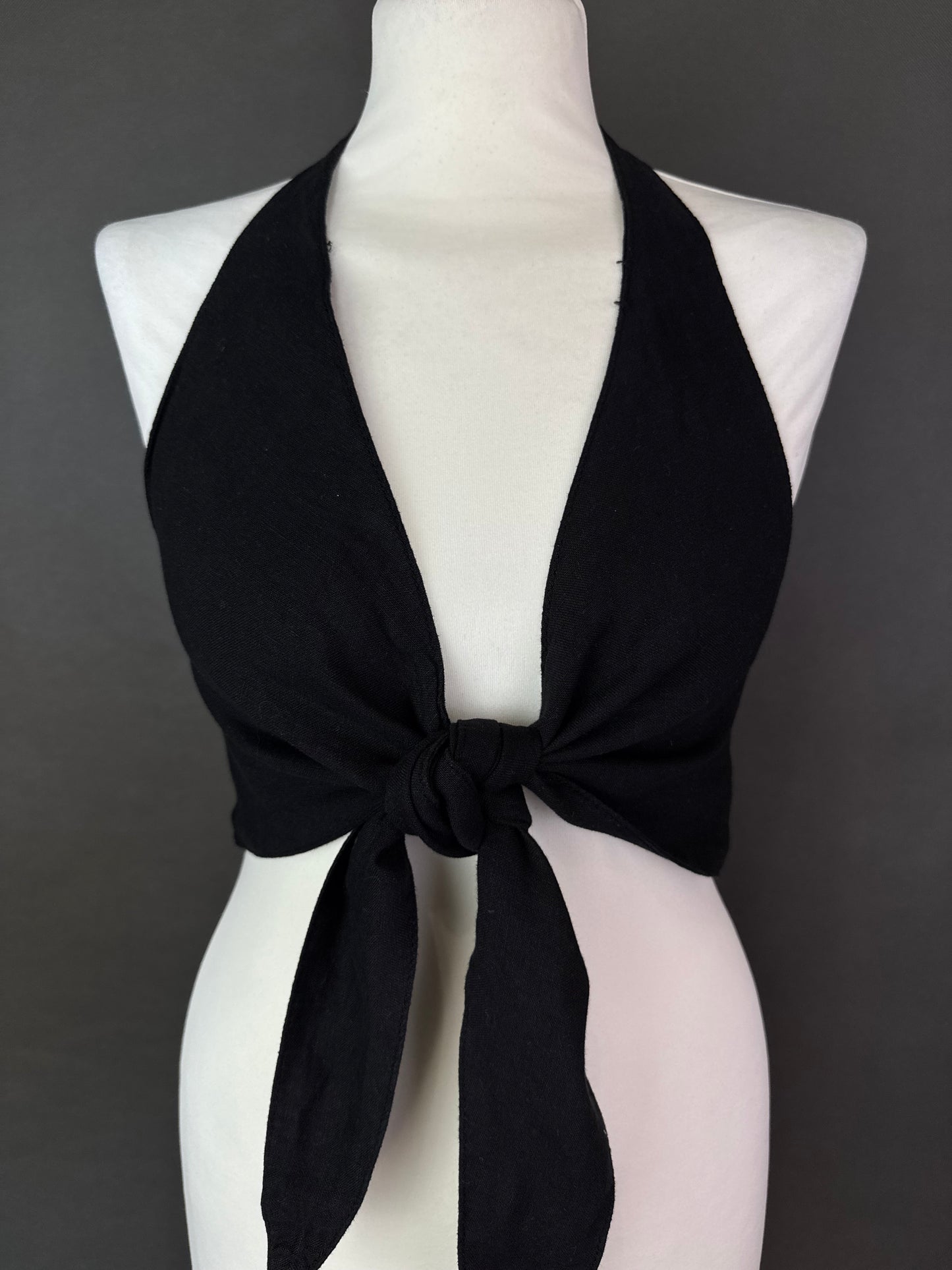 Lniany top M