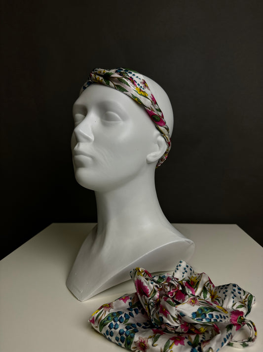 Zestaw opaska i scrunchie