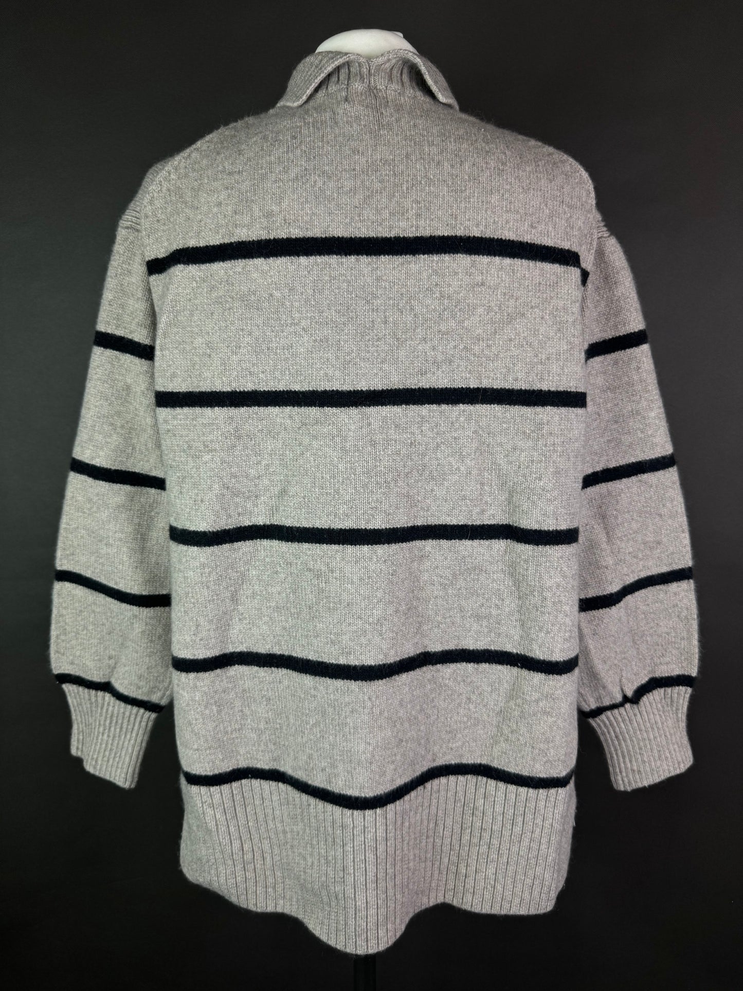 Sweter w paski S