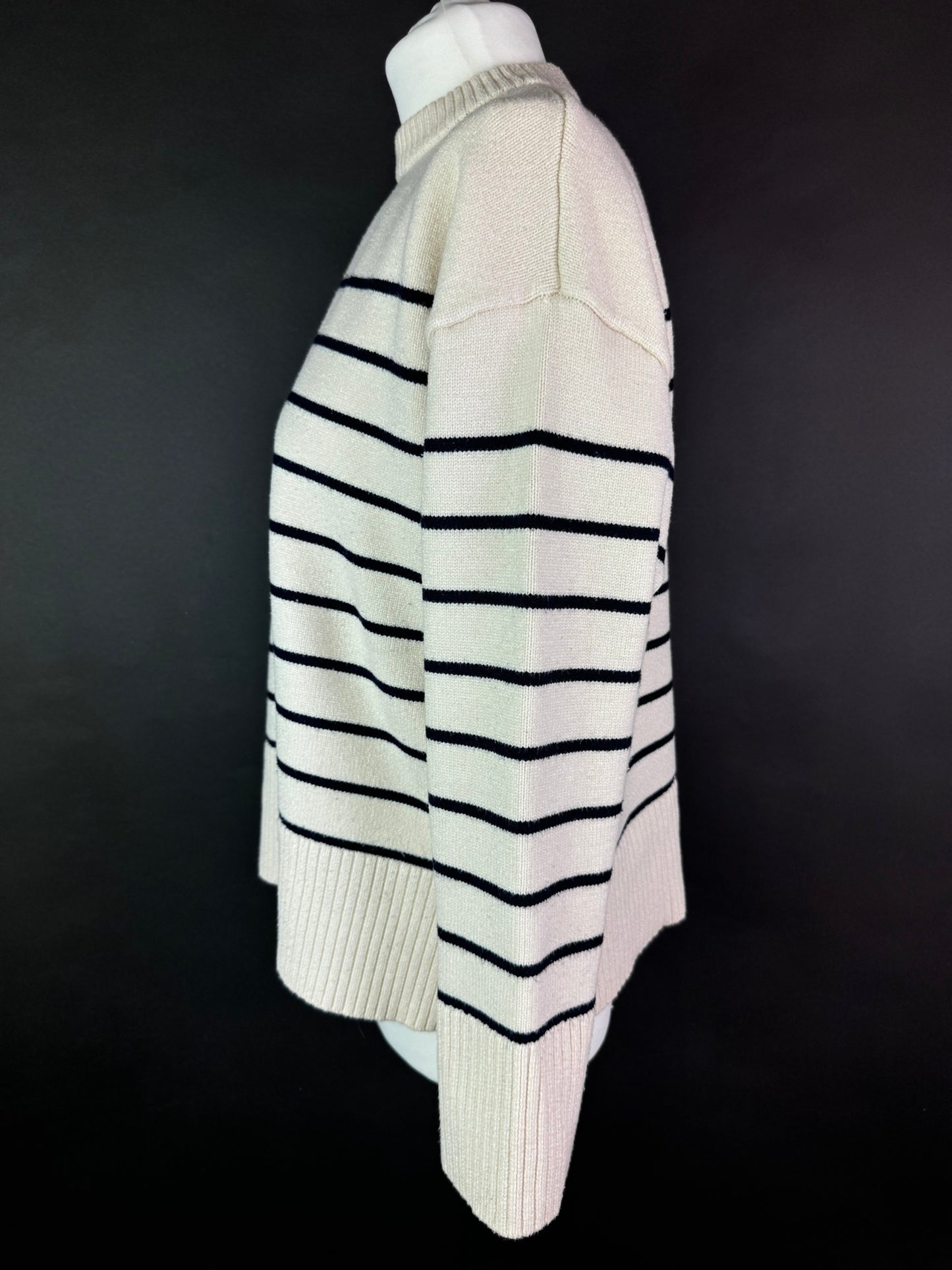 Sweter w paski S