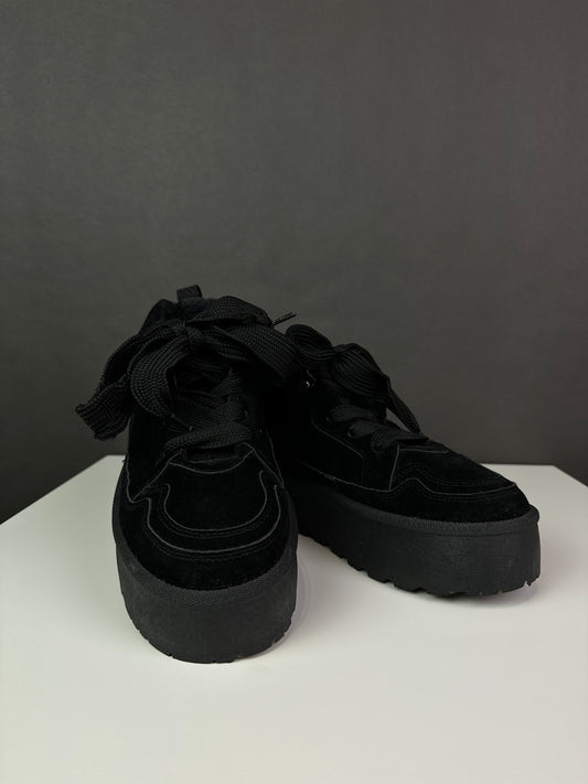 Ocieplane buty na platformie 40