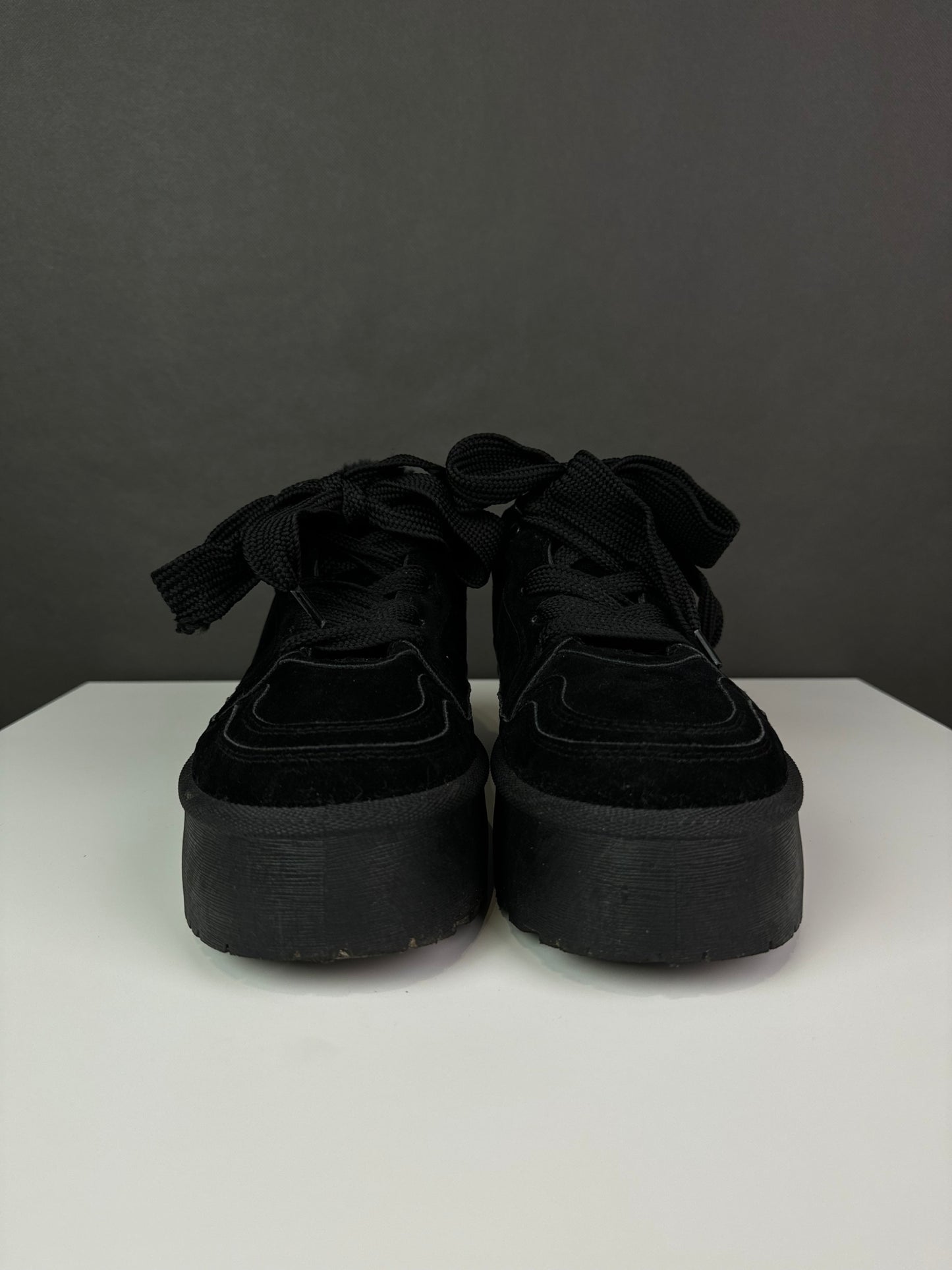 Ocieplane buty na platformie 40