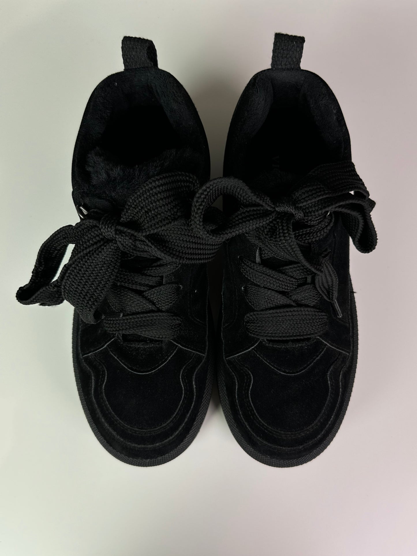 Ocieplane buty na platformie 40