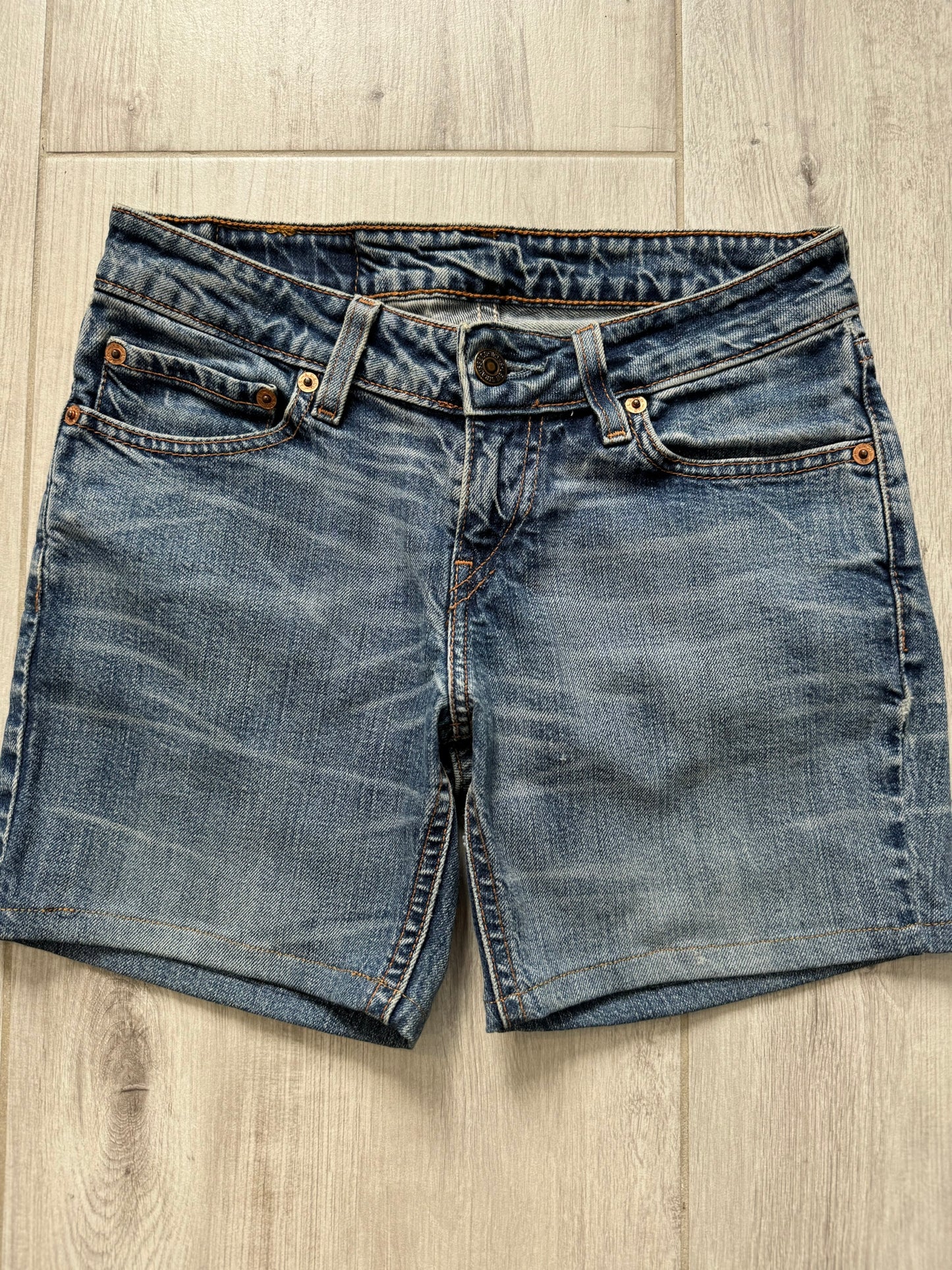 Krótkie spodenki jeansowe XXS