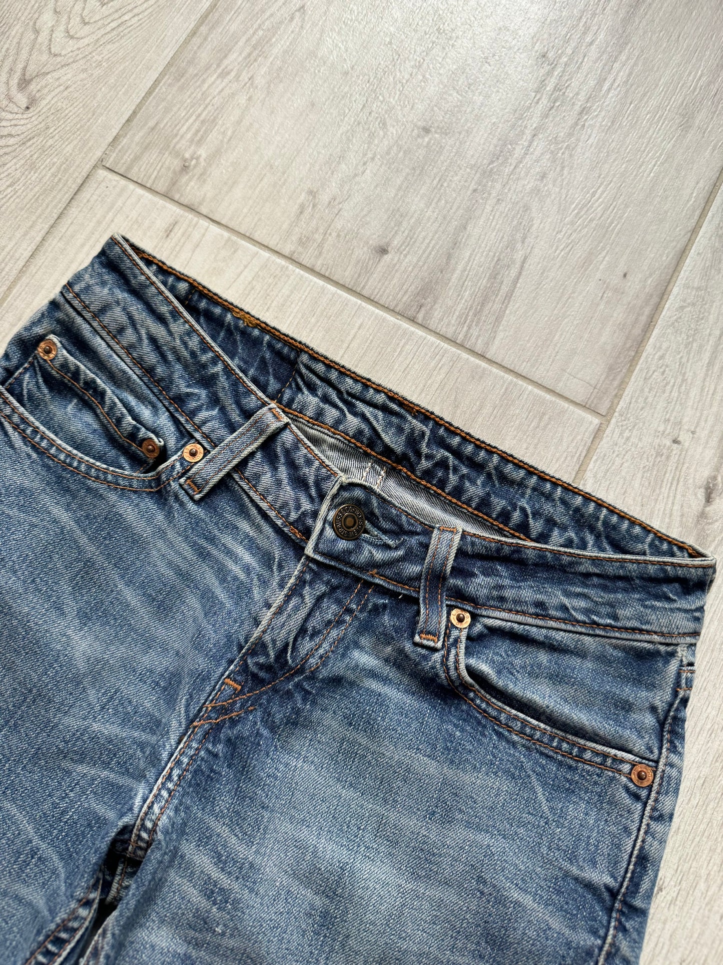Krótkie spodenki jeansowe XXS