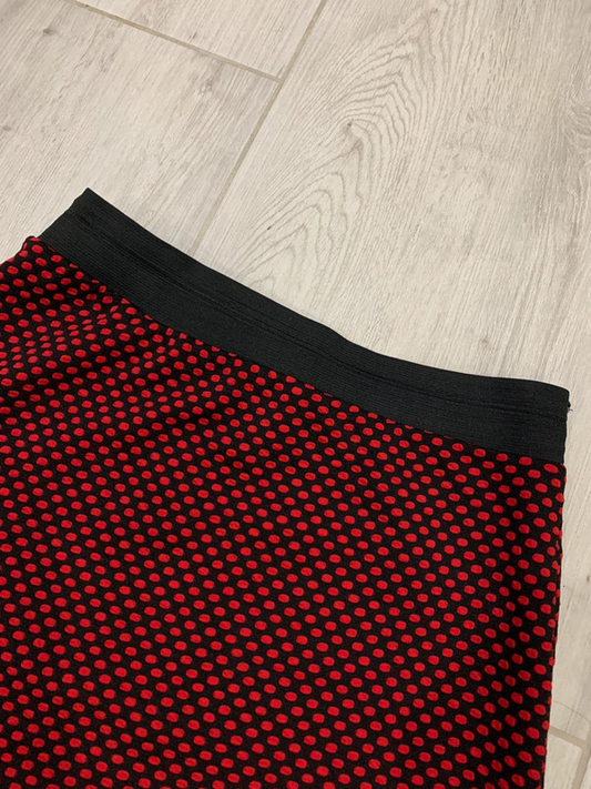 Spódnica w kropki M/L