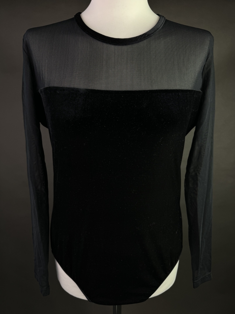Welurowe body 3XL