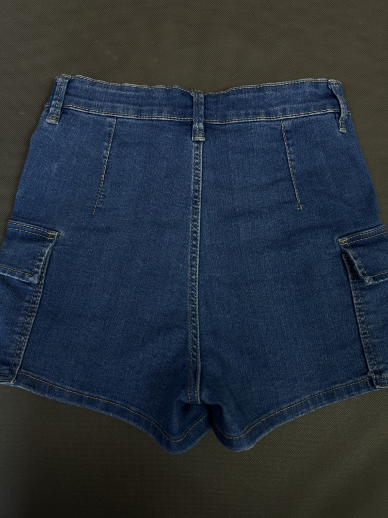 Krótkie spodenki jeansowe XS - obrazek 2
