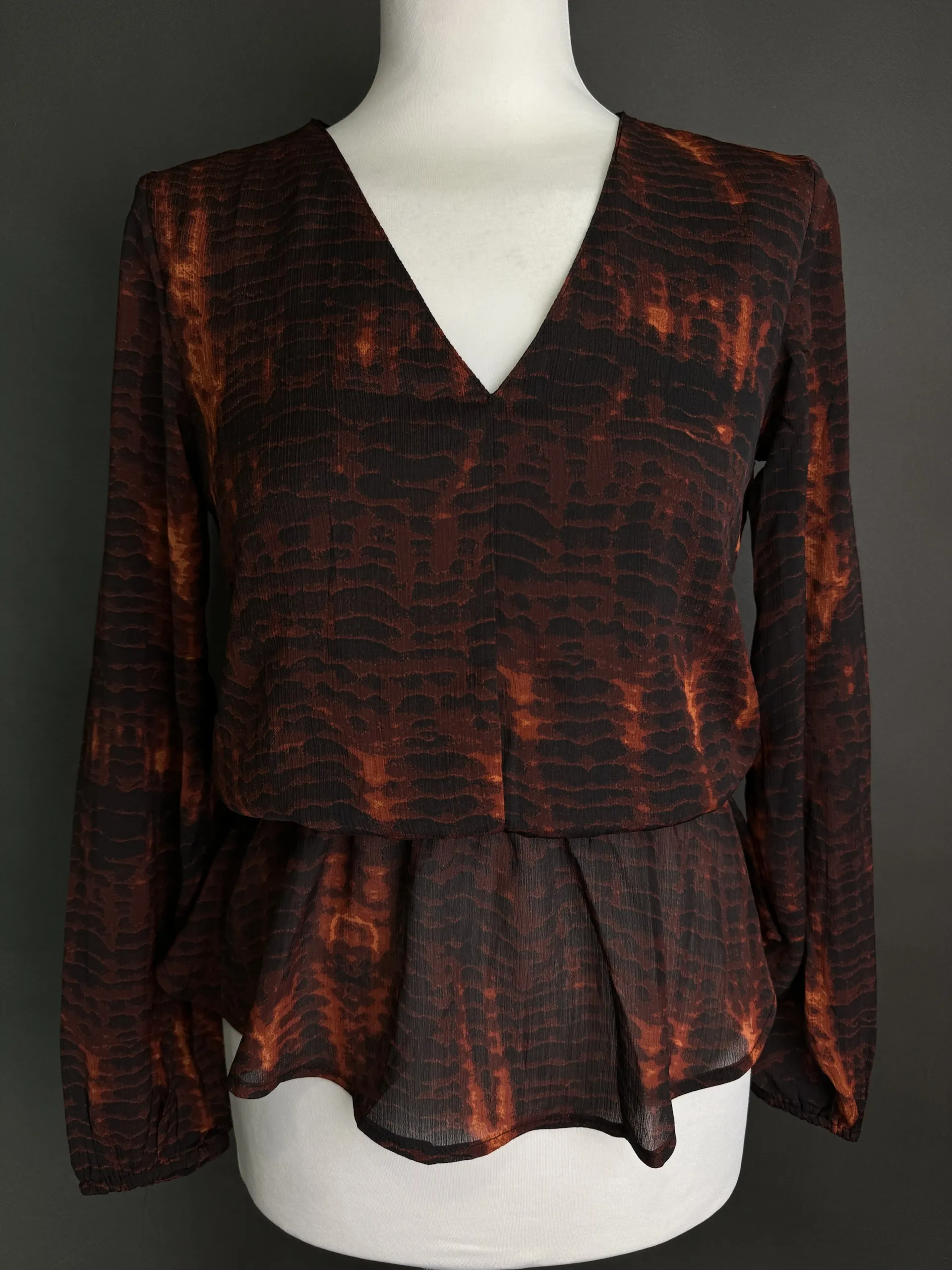 Bluzka z długim rękawem XS