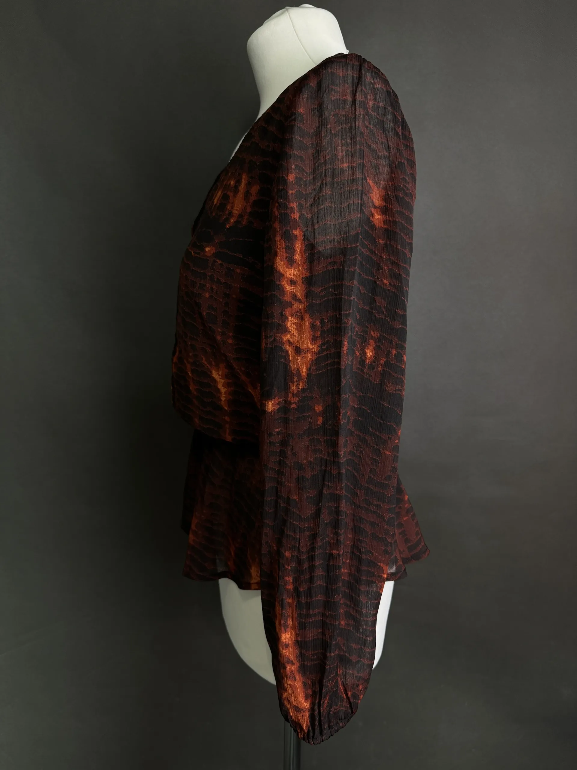 Bluzka z długim rękawem XS - obrazek 2