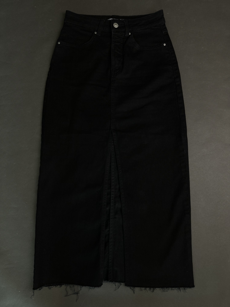 Spódnica jeansowa midi XS