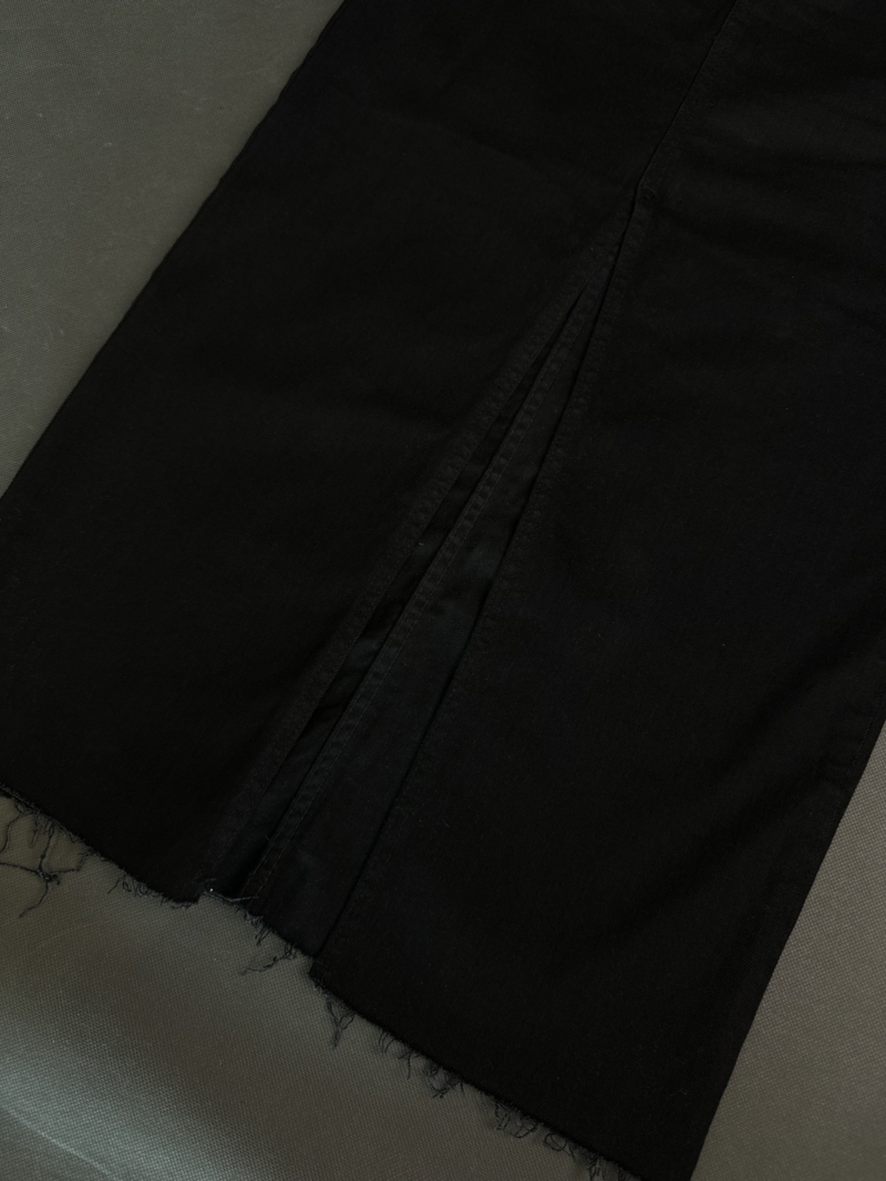 Spódnica jeansowa midi XS - obrazek 2