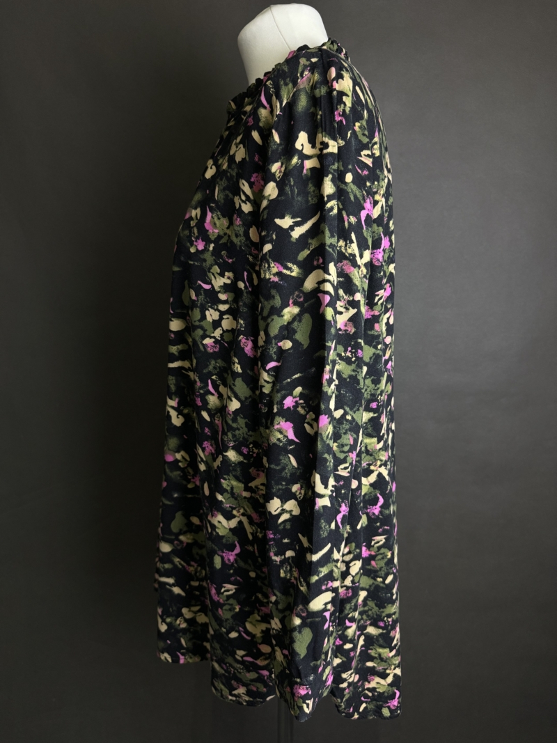 Bluzka w kwiaty XXL - obrazek 2