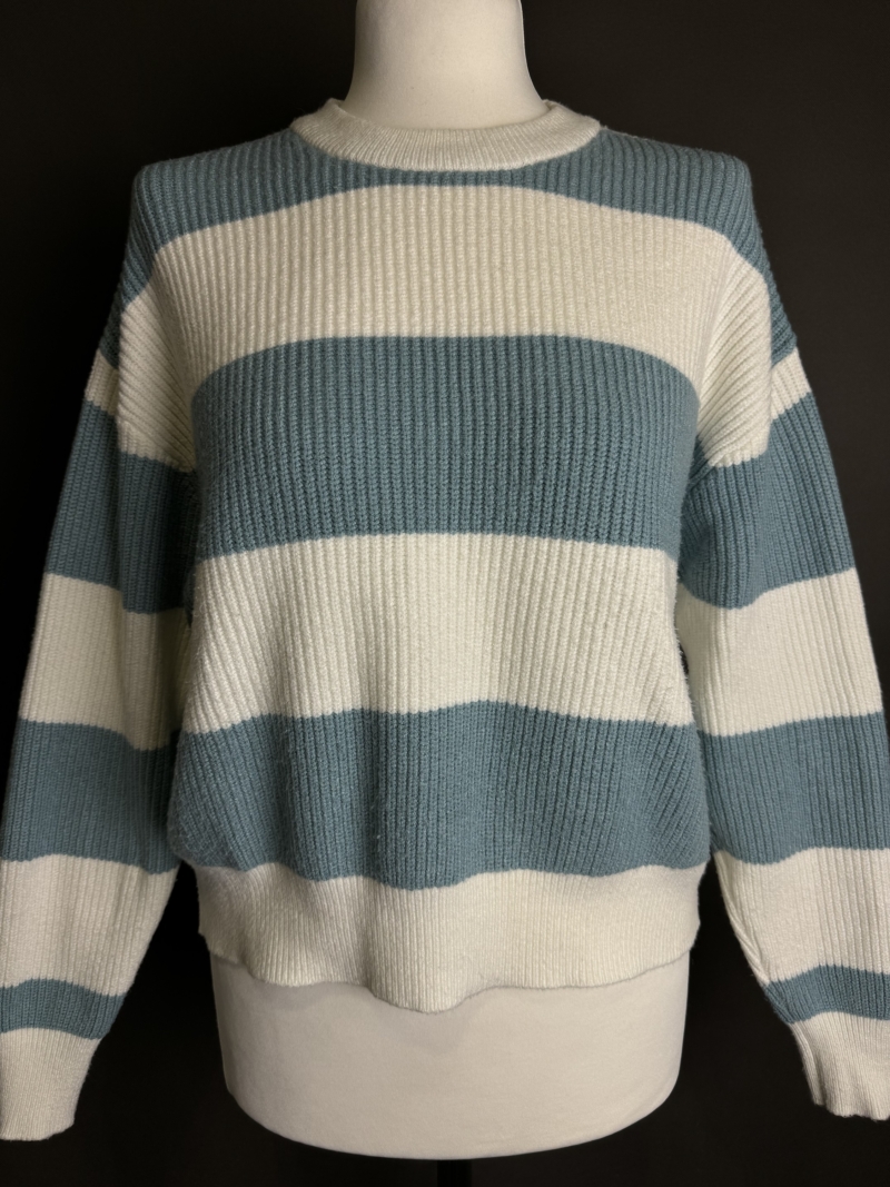 Sweter w paski M