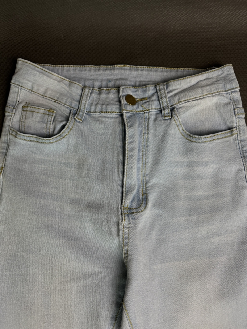 Spodnie jeansowe flare M - obrazek 2