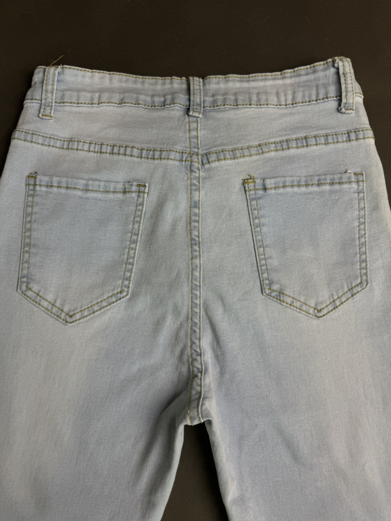 Spodnie jeansowe flare M - obrazek 3