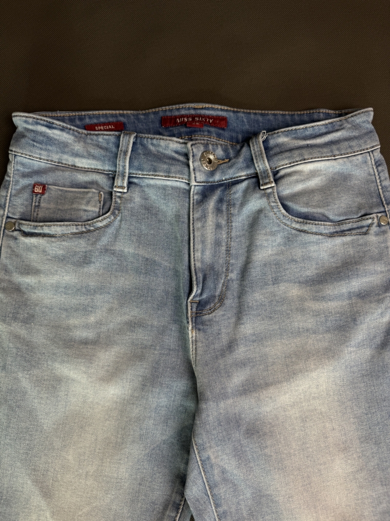 Spodnie jeansowe S/M - obrazek 2