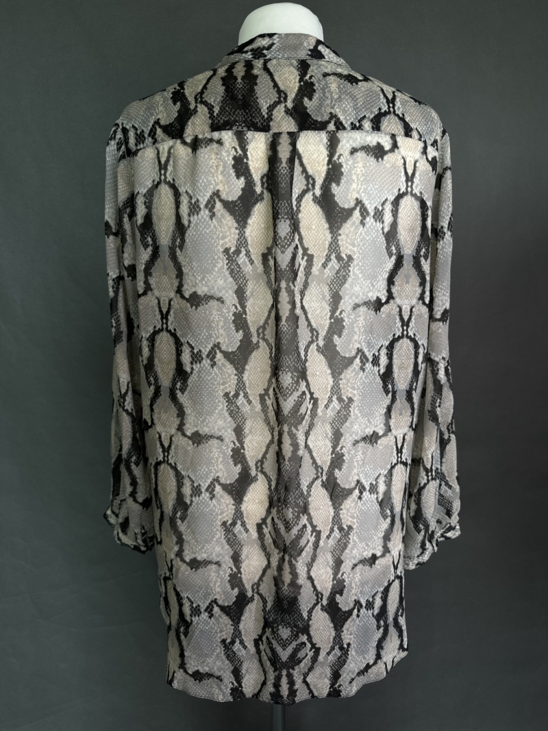 Bluzka w print węża L/XL - obrazek 3