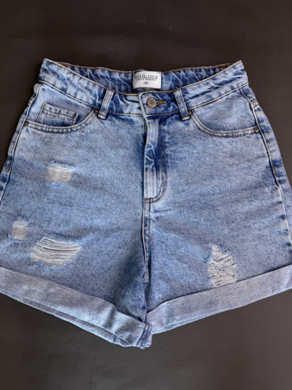 Krótkie spodenki jeansowe XS