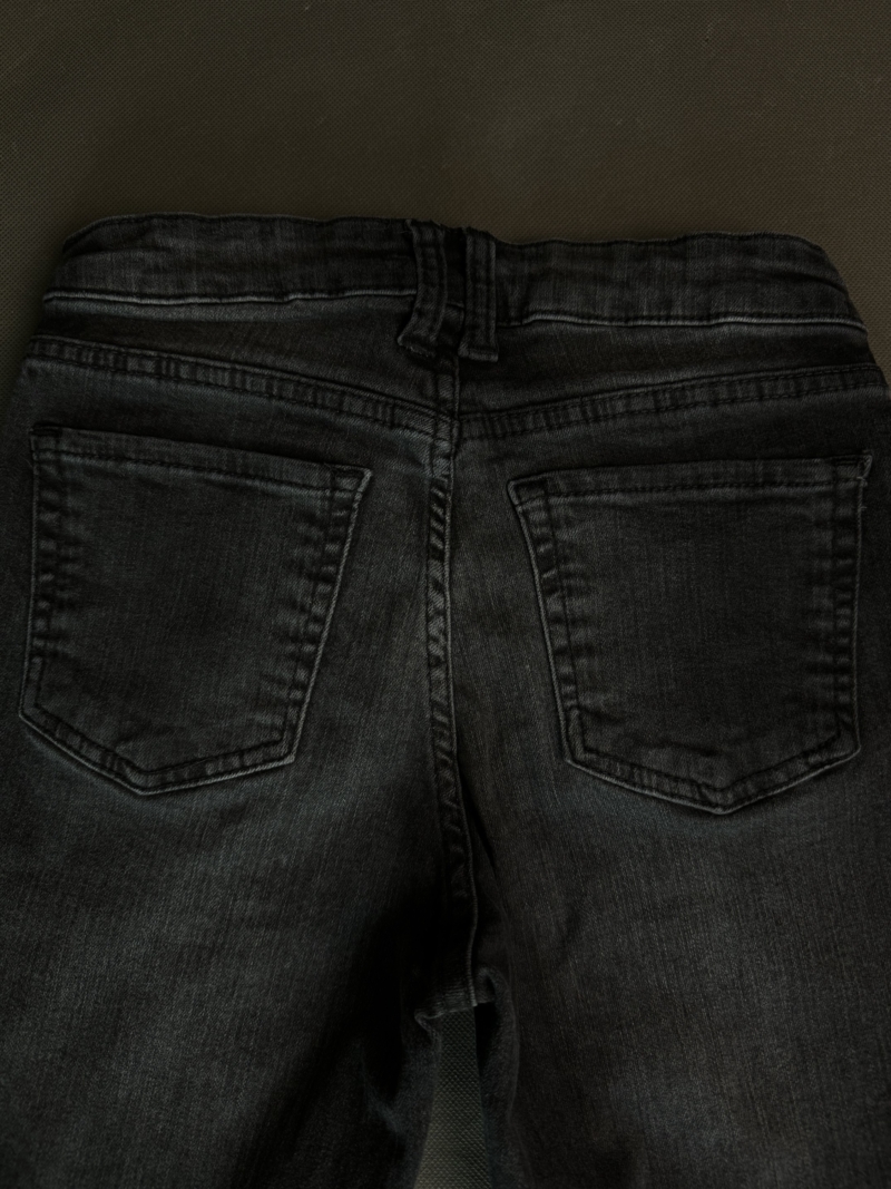 Spodnie jeansowe flare XS - obrazek 4