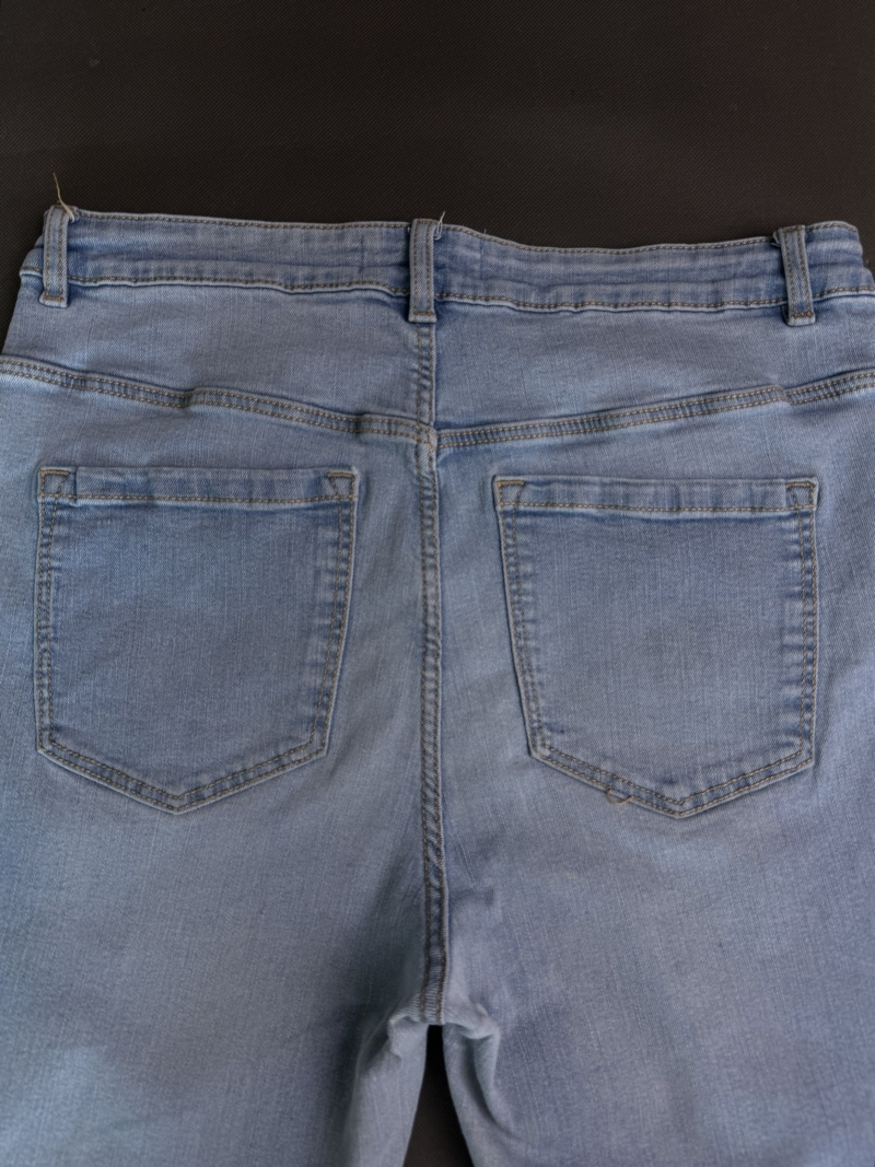 Spodnie jeansowe XL - obrazek 4