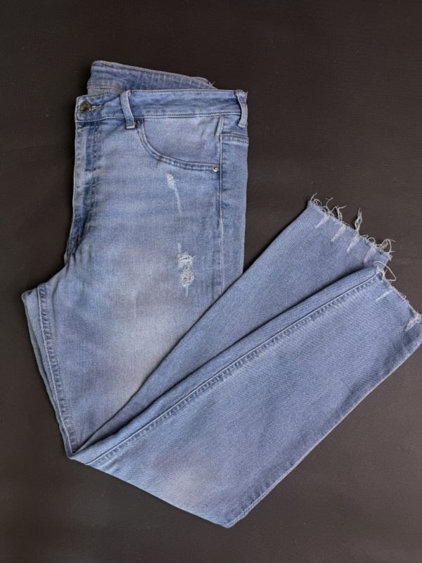 Spodnie jeansowe XXL