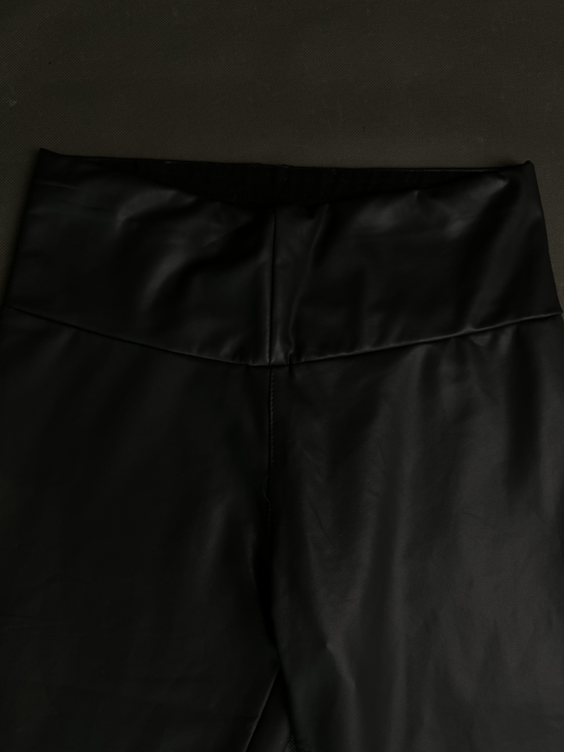 Legginsy z ekoskóry M - obrazek 2