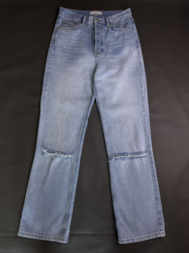 Spodnie jeansowe L - obrazek 2