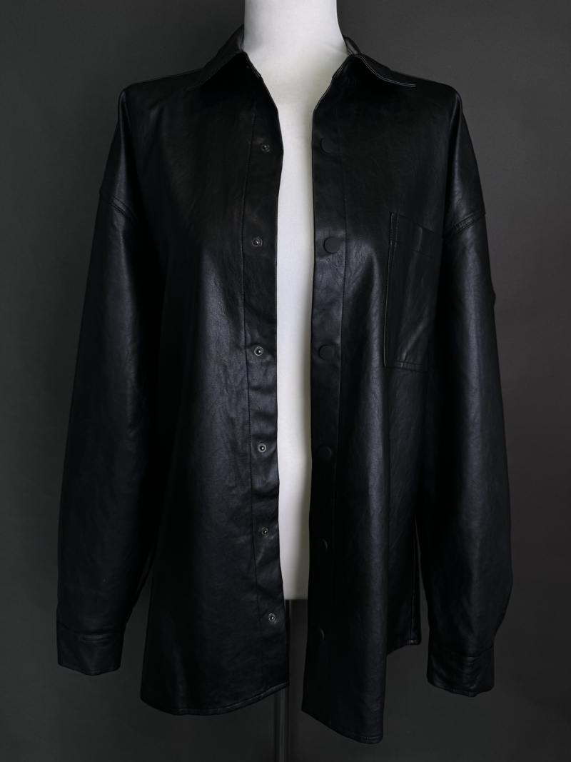 Koszula z ekoskóry S-XL
