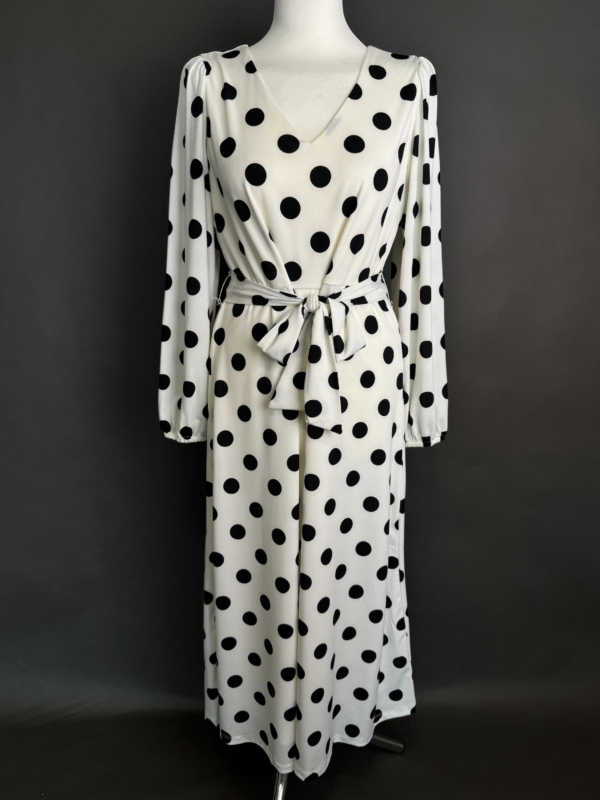 Sukienka w grochy S-L