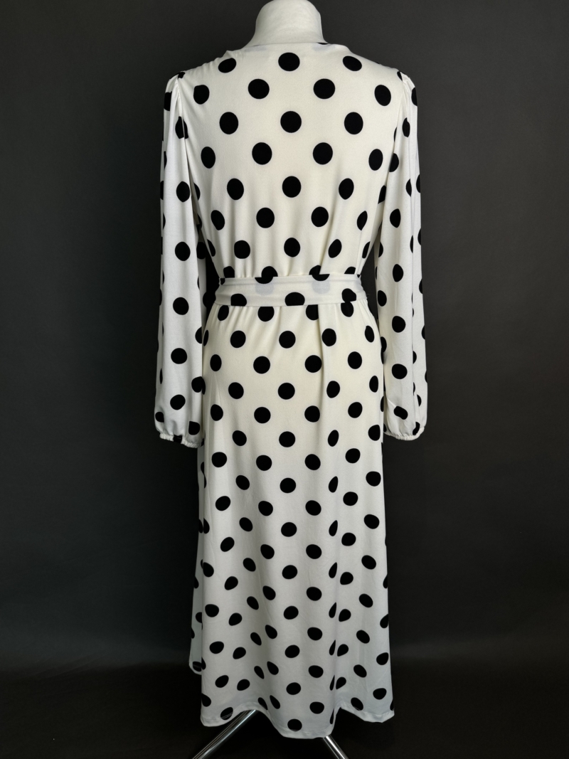 Sukienka w grochy S-L - obrazek 3
