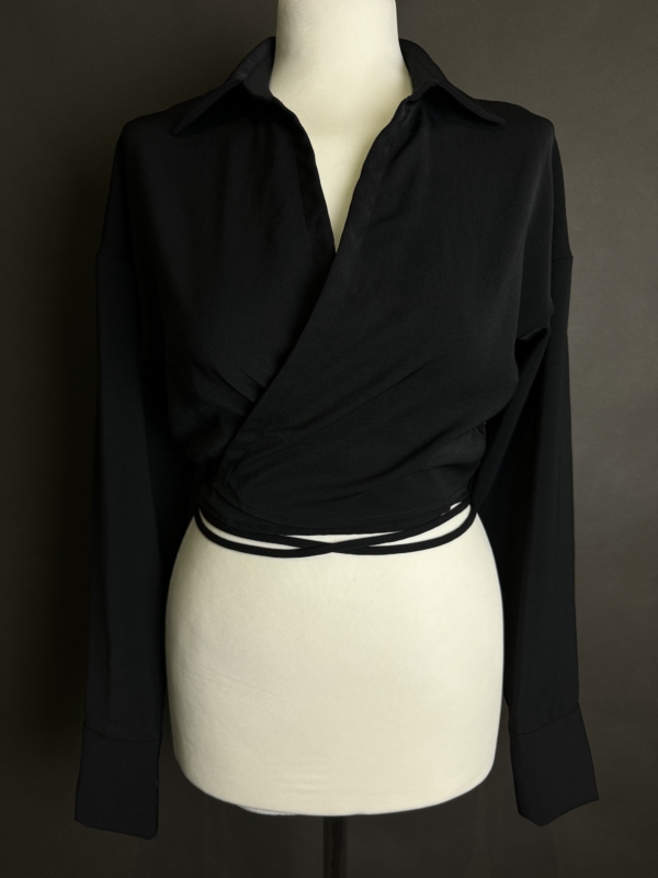 Koszula z wiązaniem S