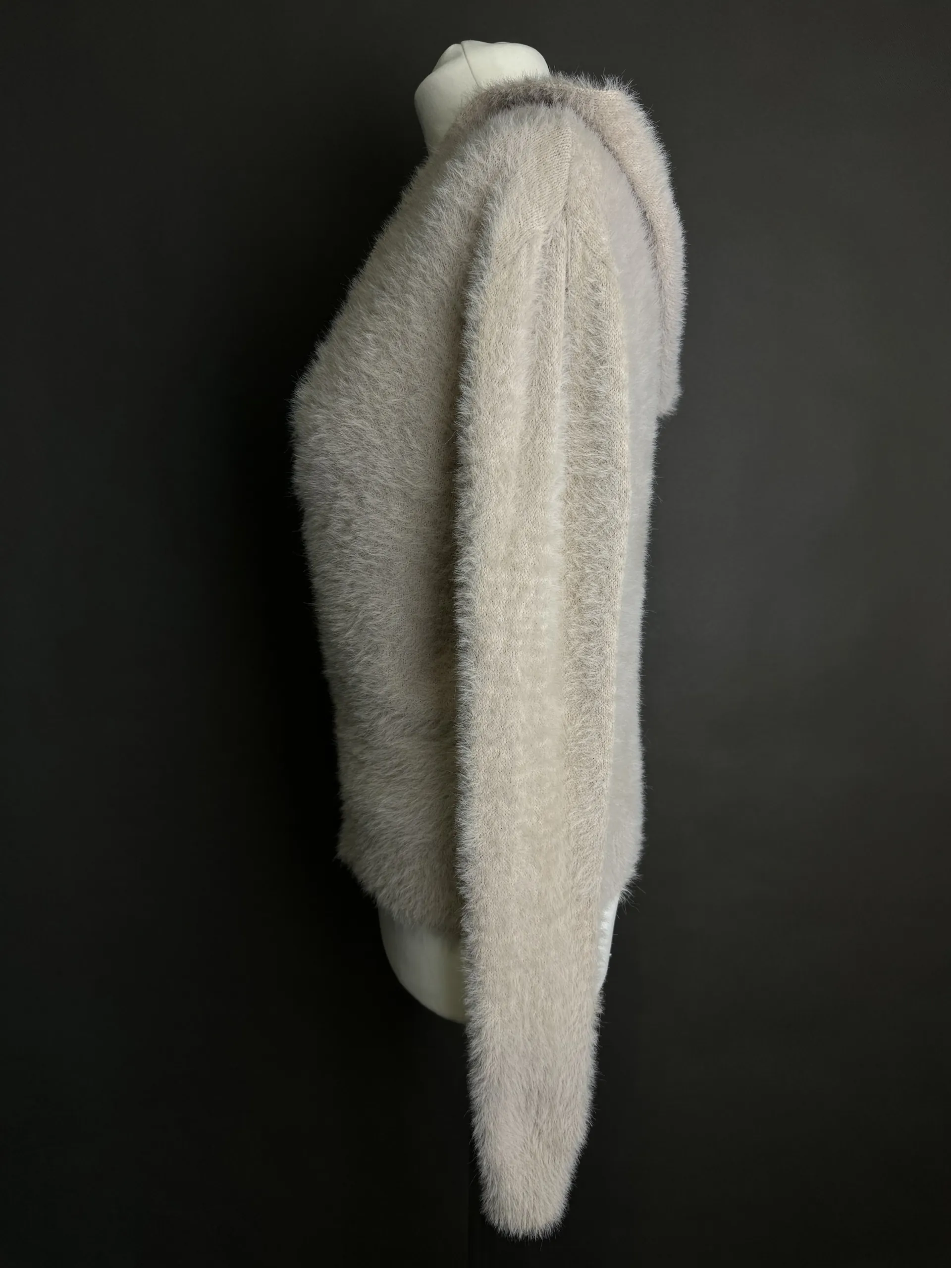 Sweterkowa bluza z kapturem XS-M - obrazek 2