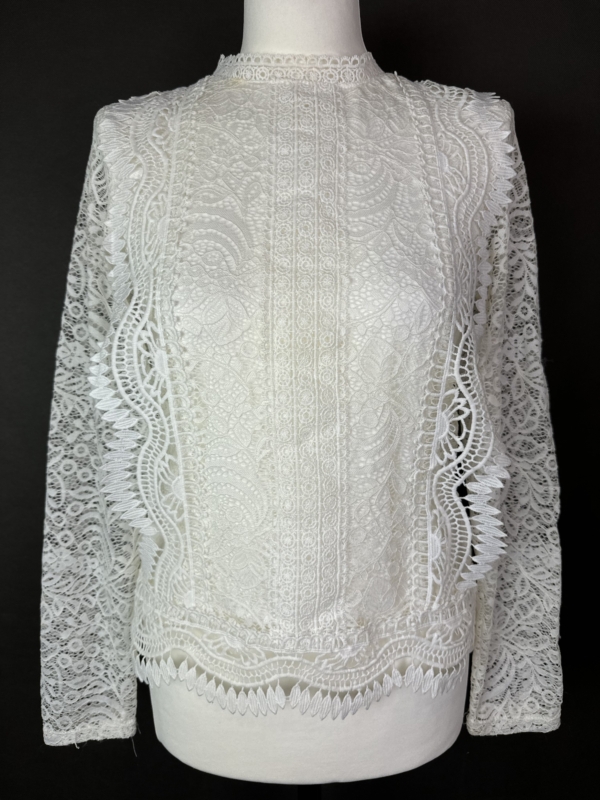 Koronkowa bluzka S