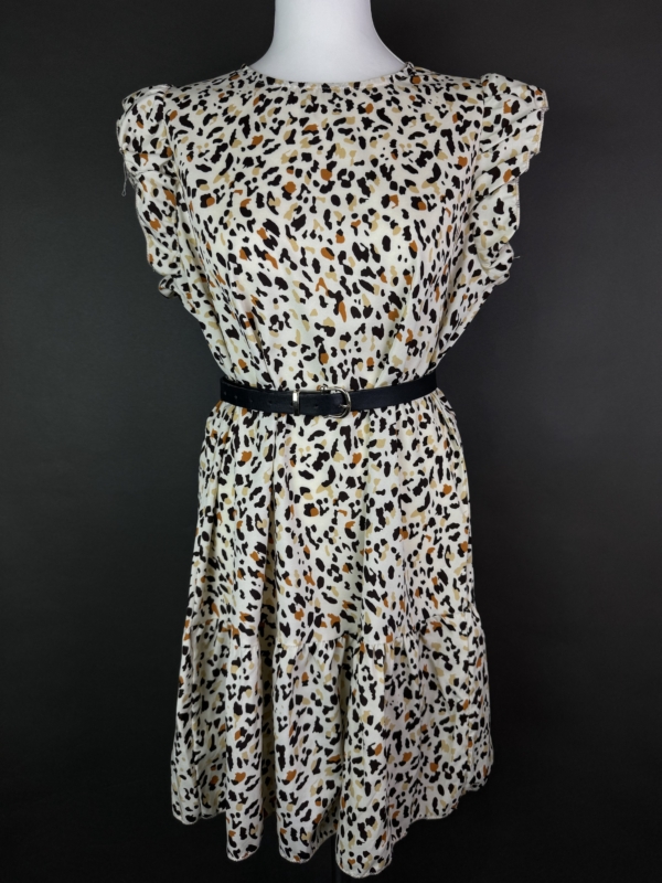 Sukienka w panterkę L/XL